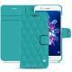 Custodia in pelle Huawei Honor 8 Pro - Bleu fluo - Couture