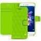 Capa em pele Huawei Honor 8 Pro - Vert fluo - Couture
