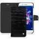 Custodia in pelle Huawei Honor 8 Pro - Crocodile nero