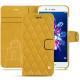 Funda de piel Huawei Honor 8 Pro - Jaune soulèu - Couture