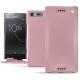 Funda de piel Sony Xperia XZ Premium - Rose ( Nappa - Pantone 2365C ) 