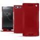 Sony Xperia XZ Premium leather case - Rouge ( Nappa - Pantone 199C ) 