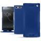 Housse cuir Sony Xperia XZ Premium - Bleu océan ( Nappa - Pantone 293C ) 
