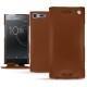 Funda de piel Sony Xperia XZ Premium - Marron ( Nappa - Pantone 1615C ) 