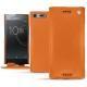 Lederschutzhülle Sony Xperia XZ Premium - Orange ( Nappa - Pantone 1495U ) 