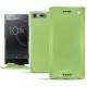 Capa em pele Sony Xperia XZ Premium - Vert olive ( Nappa - Pantone 578U ) 