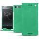 Lederschutzhülle Sony Xperia XZ Premium - Menthe vintage ( Pantone 562C ) 