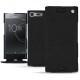 Funda de piel Sony Xperia XZ Premium - Ebène ( Sleek P C12 - Black ) 