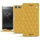 Custodia in pelle Sony Xperia XZ Premium - Mimosa - Couture ( Pantone 141C ) 