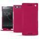 硬质真皮保护套 Sony Xperia XZ Premium - Rose fluo