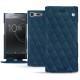 Funda de piel Sony Xperia XZ Premium - Blu mediterran - Couture