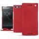 Lederschutzhülle Sony Xperia XZ Premium - Rouge troupelenc