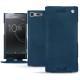 Sony Xperia XZ Premium leather case - Blu mediterran