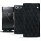 Housse cuir Sony Xperia XZ Premium - Dark vintage - Couture