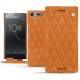 Sony Xperia XZ Premium leather case - Mandarine vintage - Couture
