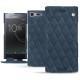 Housse cuir Sony Xperia XZ Premium - Jean vintage - Couture