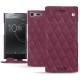 Capa em pele Sony Xperia XZ Premium - Prune vintage - Couture