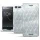 Funda de piel Sony Xperia XZ Premium - Platinium - Couture