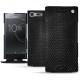 Sony Xperia XZ Premium leather case - Serpent nero