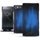 Custodia in pelle Sony Xperia XZ Premium - Bleu Patine