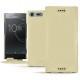 Lederschutzhülle Sony Xperia XZ Premium - Beige PU