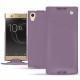 Housse cuir Sony Xperia XA1 Ultra - Lilas ( Nappa - Pantone 2645U ) 
