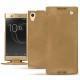 가죽 커버 Sony Xperia XA1 Ultra - Sable vintage ( Roughtcut - Gaucho#57254 ) 