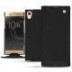 Custodia in pelle Sony Xperia XA1 Ultra - Ebène ( Sleek P C12 - Black ) 