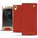 Custodia in pelle Sony Xperia XA1 Ultra - Papaye ( Pantone 180C ) 
