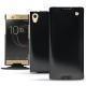 Custodia in pelle Sony Xperia XA1 Ultra - Onyx ( Bologna Hi Gloss - Black ) 