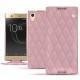 Custodia in pelle Sony Xperia XA1 Ultra - Rose - Couture ( Nappa - Pantone 2365C ) 