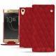 Funda de piel Sony Xperia XA1 Ultra - Rouge - Couture ( Nappa - Pantone 199C ) 