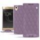 Capa em pele Sony Xperia XA1 Ultra - Lilas - Couture ( Nappa - Pantone 2645U ) 