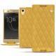 Capa em pele Sony Xperia XA1 Ultra - Mimosa - Couture ( Pantone 141C ) 