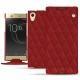 Custodia in pelle Sony Xperia XA1 Ultra - Tomate - Couture ( Pantone 187C ) 
