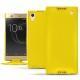 Housse cuir Sony Xperia XA1 Ultra - Jaune fluo