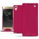 Housse cuir Sony Xperia XA1 Ultra - Rose fluo