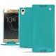 가죽 커버 Sony Xperia XA1 Ultra - Bleu fluo