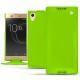 Custodia in pelle Sony Xperia XA1 Ultra - Vert fluo