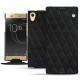 Funda de piel Sony Xperia XA1 Ultra - Negre poudro - Couture