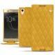 Capa em pele Sony Xperia XA1 Ultra - Jaune soulèu - Couture