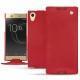 Funda de piel Sony Xperia XA1 Ultra - Rouge troupelenc