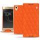 Funda de piel Sony Xperia XA1 Ultra - Orange fluo - Couture