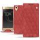 Housse cuir Sony Xperia XA1 Ultra - Cerise vintage - Couture