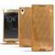 Funda de piel Sony Xperia XA1 Ultra - Or Maïa - Couture