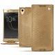 Sony Xperia XA1 Ultra leather case - Serpent sabbia