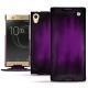 Capa em pele Sony Xperia XA1 Ultra - Violet Patine