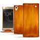 가죽 커버 Sony Xperia XA1 Ultra - Orange Patine