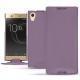 Capa em pele Sony Xperia XA1 Ultra - Lilas PU