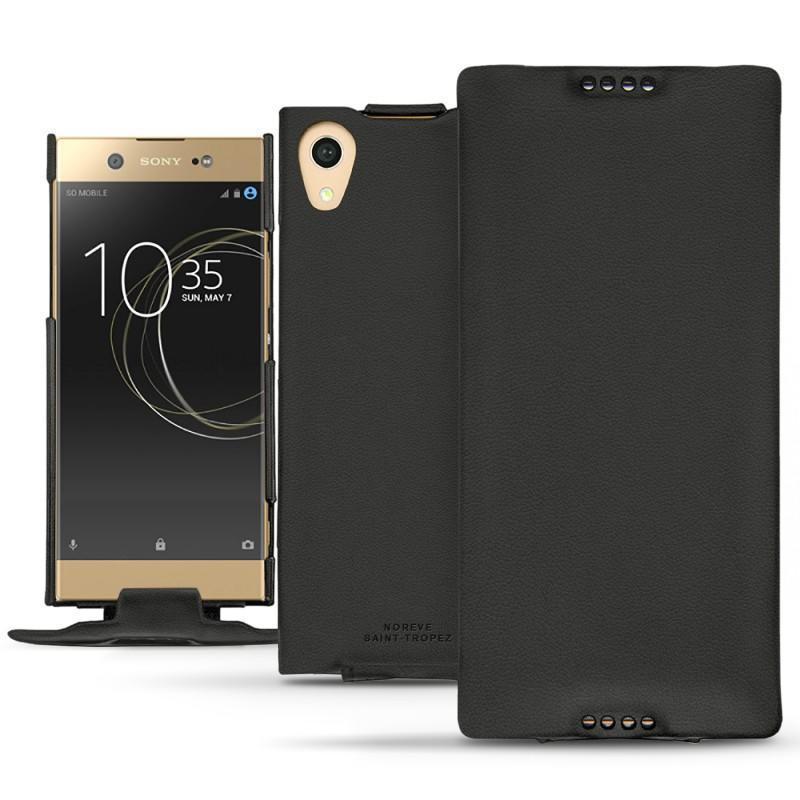 Housse cuir Sony Xperia XA1 Ultra - Noir PU